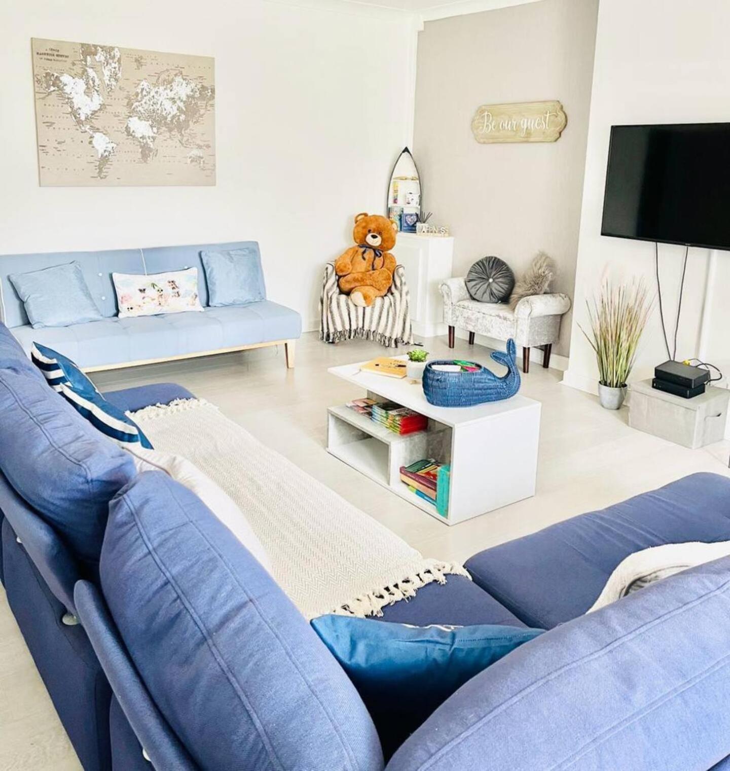 Stunning 3 Double Bedroom Beach Front Apartment Portsmouth Luaran gambar